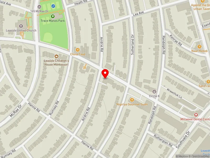 RentSafeTO apartment evaluation map view of 871 MILLWOOD RD in Don Valley West, Toronto