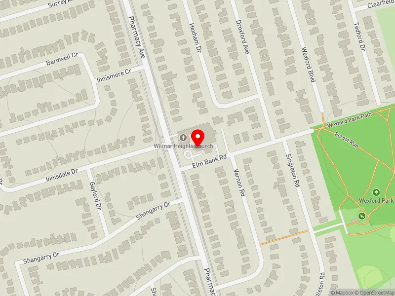 RentSafeTO apartment evaluation map view of 963-967 PHARMACY AVE in Scarborough Centre, Toronto